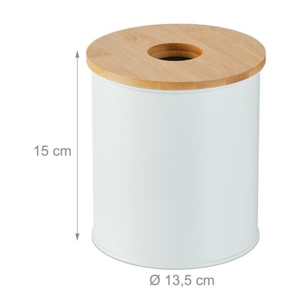 Kosmetikspand 2 liter med bambus låg