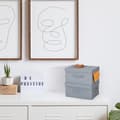 Miniatyrbild 2 av 7: Förvaringslåda i fiberduk set om 2
