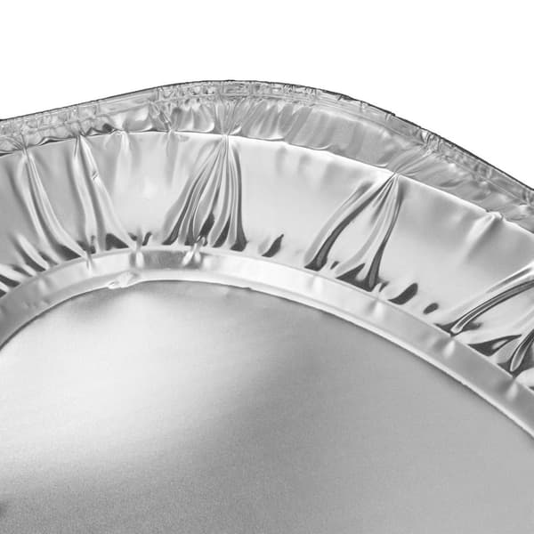 Serveringstallerkener i aluminium, sæt med 100 stk