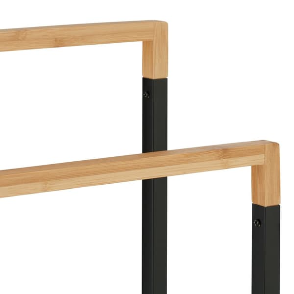 Håndklestativ med 2 skinner