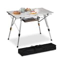 Miniatyrbillede 1 af 9: Højdejusterbart sammenklappeligt aluminiumsbord