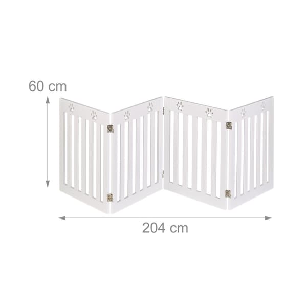 4-delte hundesperregjerdepoter
