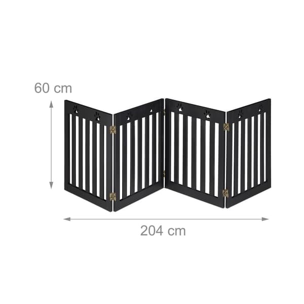 4-delte hundesperregjerdepoter