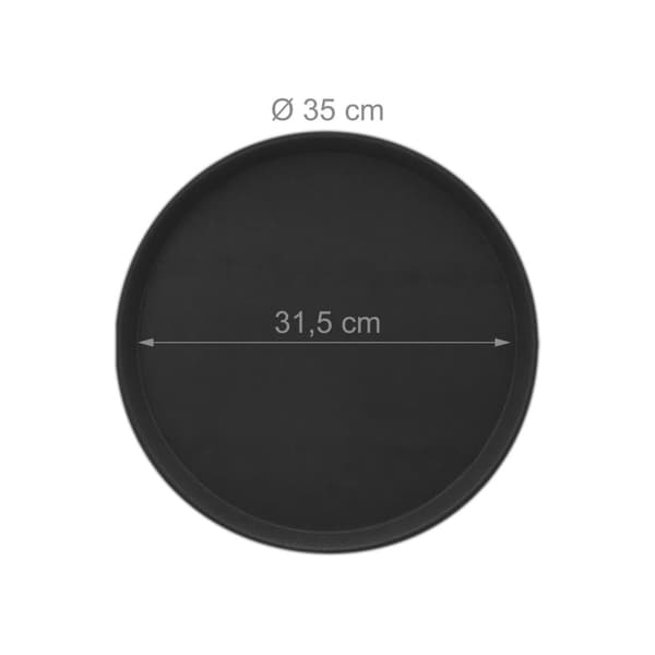 sett med 10 serveringsbrett Ø 35 cm