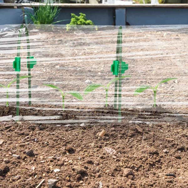 sæt med 12 tunnelbuer med planteclips