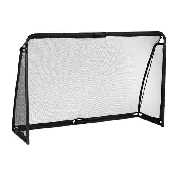 Svart fotballmål 120 x 180 cm