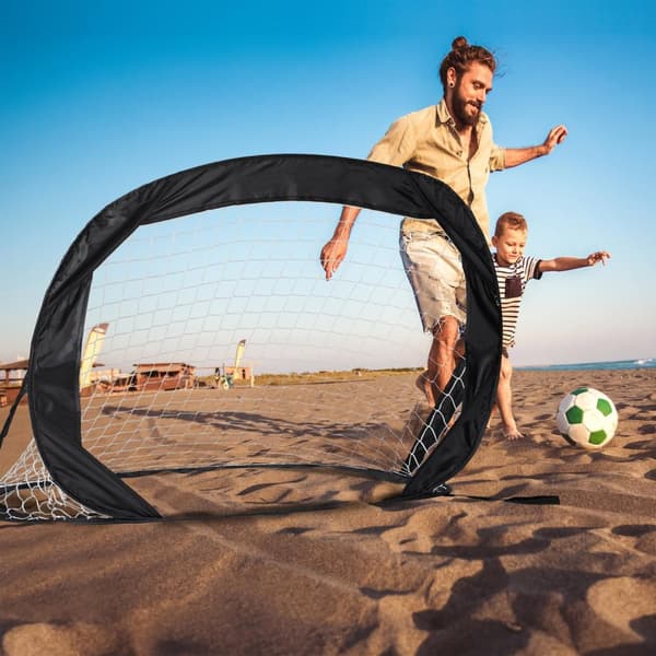 Pop-up mål for fodbold i sæt af 2