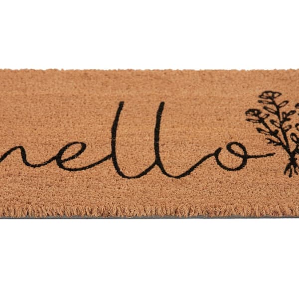 Dørmatte "Hello" i kokos