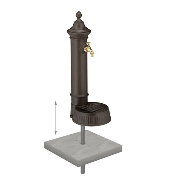 Stående fontene antikk 72 cm