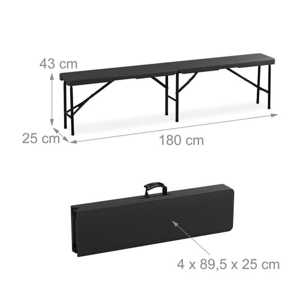 Ölbänk set om 2 180 cm
