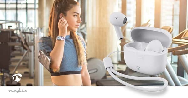 Täysin langaton Kuulokkeet | Bluetooth® | Suurin akun toistoaika: 16 tuntia | Kosteusohjaus | Latauskotelo | Langaton latausalusta | Sisäänrakennettu