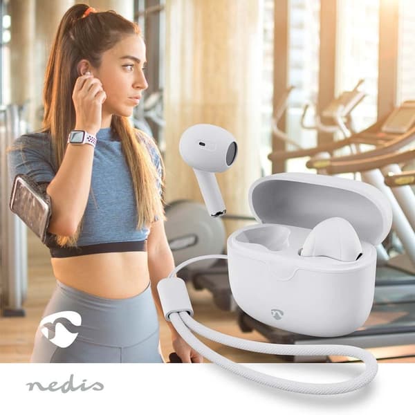 Täysin langaton Kuulokkeet | Bluetooth® | Suurin akun toistoaika: 16 tuntia | Kosteusohjaus | Latauskotelo | Langaton latausalusta | Sisäänrakennettu