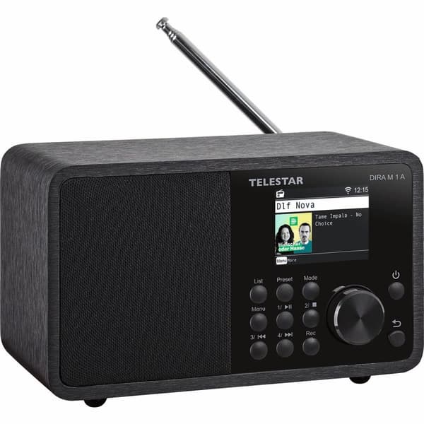 DIRA M 1 A EWF Kompakti mono monitoimiradio musta