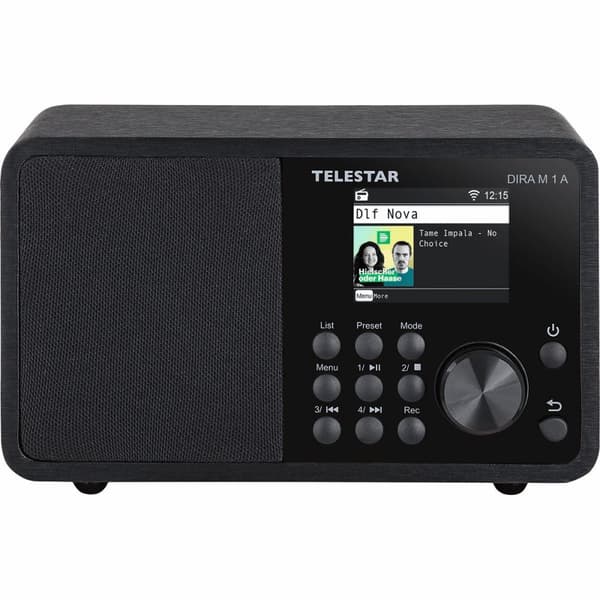 DIRA M 1 A EWF Kompakti mono monitoimiradio musta