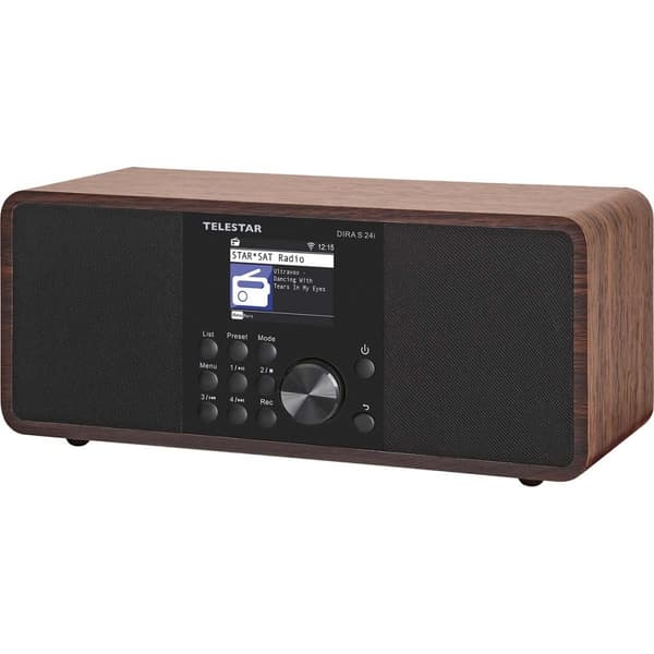 DIRA S 24i Monitoiminen Stereoradio DAB+ / FM / Internet / Bluetooth Puu