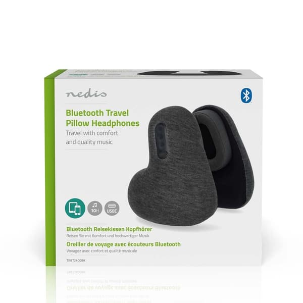 Trådløse Over-Ear hovedtelefoner | Rejsepude | Maksimal batteritid: 11 timer | Indbygget mikrofon | Truk kontrol | Understøtter stemmestyring | Volume