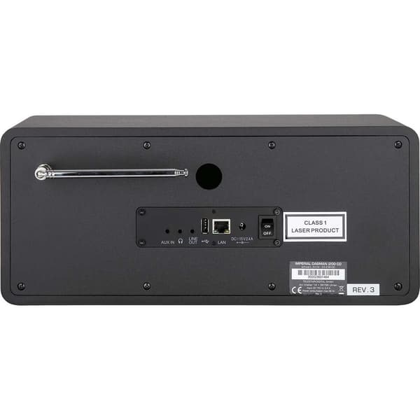 DABMAN i200 CD Multifunktionsradio DAB+ / FM / Internet / Bluetooth Sort