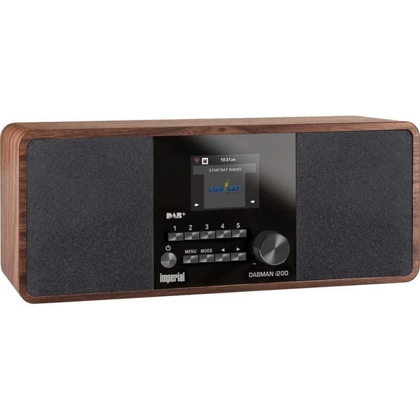 DABMAN i200 Multifunksjonell stereoradio DAB+ / FM / Internett i treutseende