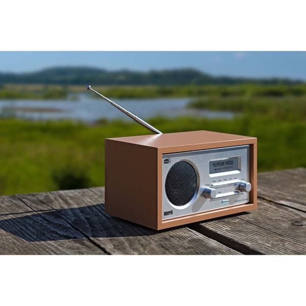 DABMAN 30 Mobiili DAB+ / FM-radio Puu