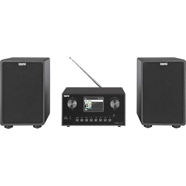 DABMAN i310 CD hybridi mikro-hifijärjestelmä DAB+ / FM / Internet / Bluetooth Musta