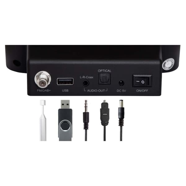 DABMAN i410 BT Compact Hybrid Radio DAB+ / FM / Internet / Bluetooth Sort