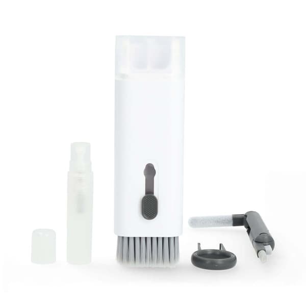 Skärm rengörning | Spray | 5 ml | Dator / Läsplatta / Mus / Smartphone / Tangentbord | Torkare ingår