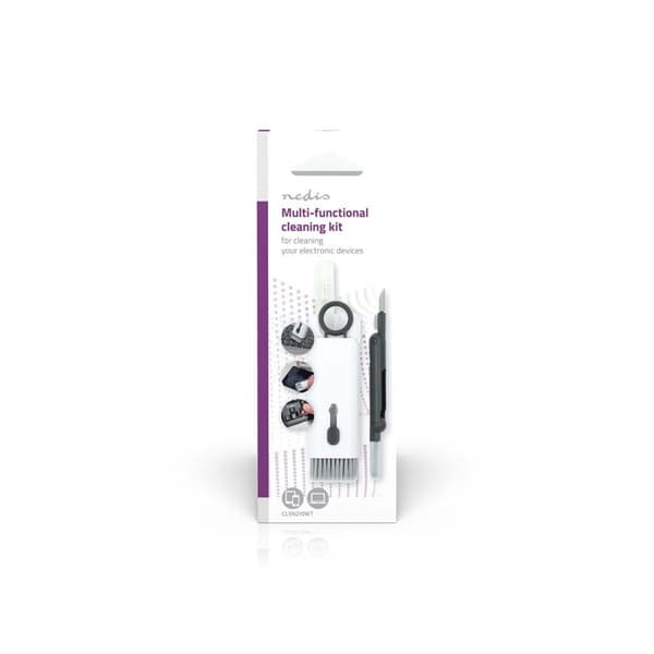 Skärm rengörning | Spray | 5 ml | Dator / Läsplatta / Mus / Smartphone / Tangentbord | Torkare ingår