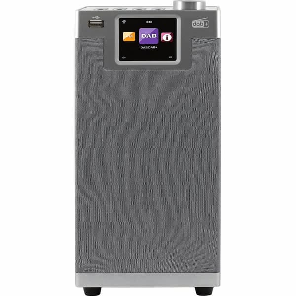 DABMAN i610 Multifunksjonell stereoradio DAB+ / FM / Internett / Bluetooth Grå