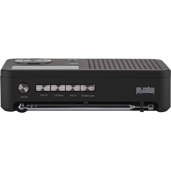DABMAN 13 Bärbar DAB+ / FM-radio Svart