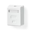 Miniatyrbilde 6 av 7: Nettverksveggboks | På veggen | 1-Port port(s) | UTP CAT6 | Rett | Hunn | Gull belagt | ABS | Hvit | Boks