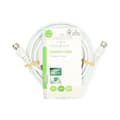 Miniatyrbillede 3 af 3: Satellit & Antennekabel | F Han Quick | F Han Quick | Nikkelplateret | 75 Ohm | Dobbelt afskærmet | 3.00 m | Runde | PVC | Hvid | Label