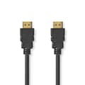 Miniatyrbillede 3 af 4: Premium High Speed ​​HDMI ™ kabel med Ethernet | HDMI™ Stik | HDMI™ Stik | 4K@60Hz | 18 Gbps | 1.00 m | Runde | PVC | Sort | Label