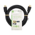 Miniatyrbillede 3 af 3: High Speed ​​HDMI ™ kabel med Ethernet | HDMI™ Stik | HDMI™ Stik | 4K@60Hz | ARC | 18 Gbps | 3.00 m | Runde | PVC | Sort | Label