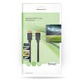 Miniatyrbild 3 av 3: High Speed ​​HDMI ™ kabel med Ethernet | HDMI™ Kontakt | HDMI™ Kontakt | 4K@60Hz | ARC | 18 Gbps | 5.00 m | Rund | PVC | Svart | Låda