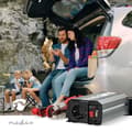 Miniatyrbilde 2 av 9: Power Inverter Modifisert sinusbølge | Inngangsspenning: 12 V DC | Enhetens strømuttak: Type F (CEE 7/3) / USB-A | 230 V AC 50 Hz | 300 W | Topp effek