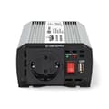 Pikkukuva 4 / 9: Invertteri Muunnettu Siniaalto | Tulojännite: 12 V DC | Laitteen lähtövirran liittimet: Type F (CEE 7/3) / USB-A | 230 V AC 50 Hz | 600 W | Lähtöliitä