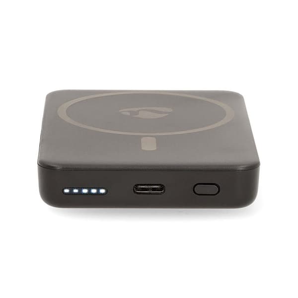 Power Bank | 5000 mAh | Trådløs lading | 1.67 / 2.22 / 3.0 A | Antall utganger: 1 | Utgangstilkobling: 1x USB-C™ | Inngangstilkobling: 1x USB-C™ | PD3