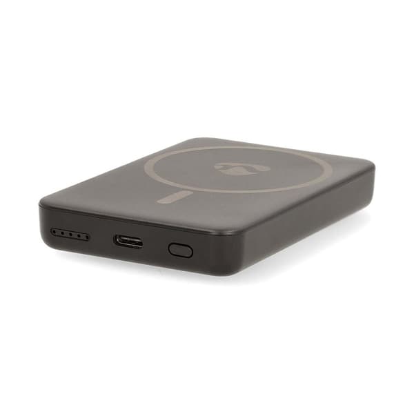Power Bank | 5000 mAh | Trådløs lading | 1.67 / 2.22 / 3.0 A | Antall utganger: 1 | Utgangstilkobling: 1x USB-C™ | Inngangstilkobling: 1x USB-C™ | PD3 Sort