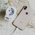 Miniatyrbilde 5 av 7: Reiseadapter Europa til Storbritannia etc. 2xUSB-A 12W jordet