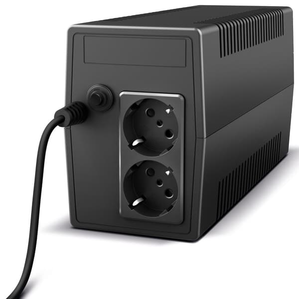 Paxxon 800VA UPS 2 stikkontakter Schuko