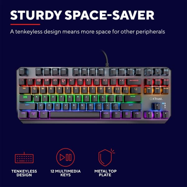 GXT 384 Callaz Mekaaninen TKL Gaming -näppäimistö