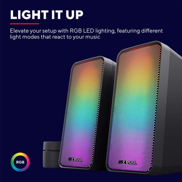 GXT 611 Wezz RGB Gaming højttalere 12W