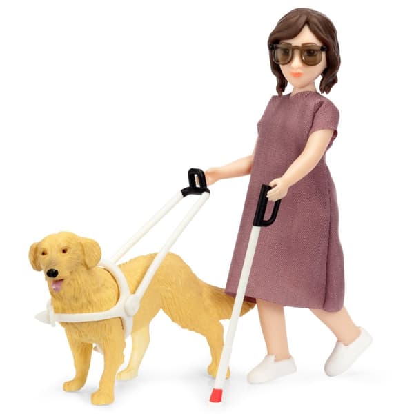 Dukke Blind Cane Dog