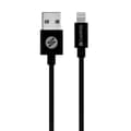 Miniatyrbilde 1 av 2: USB-A til Lightning-kabel 1m Sort