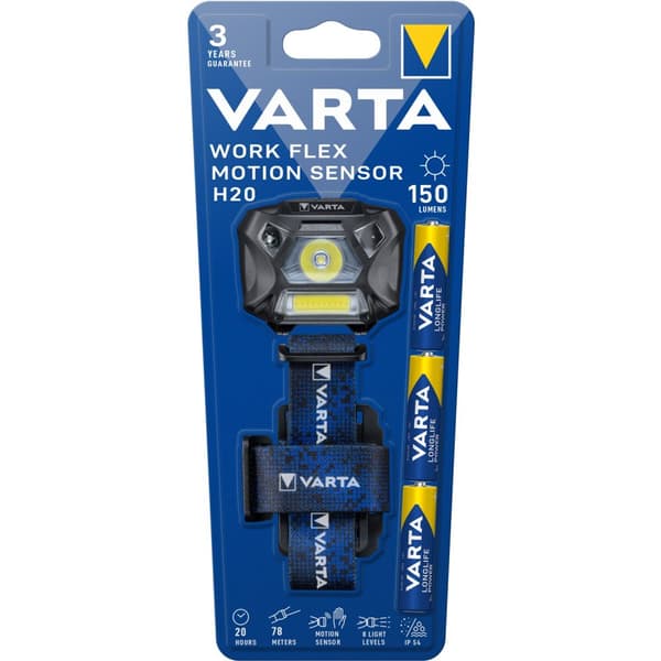Work Flex Motion Sensor H20 Forlygte IP54 150 lm