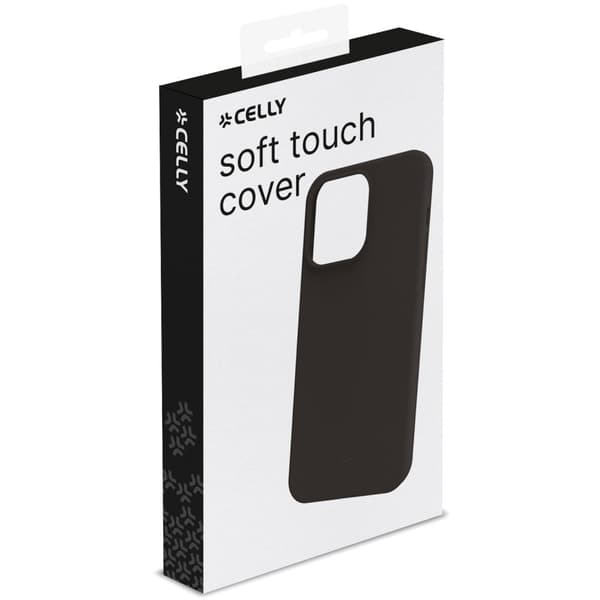 Cromo Soft rubber case iPhone 15 Plus Svart