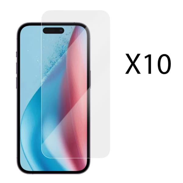 Skjermbeskytter iPhone 16 / 15 Pro 10-pakning