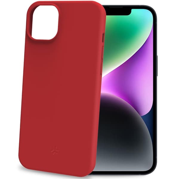 Cromo Soft kumikotelo iPhone 15 Red