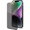 Miniatyrbillede 1 af 3: Privacy Screen Protector iPhone 15 i hærdet glas
