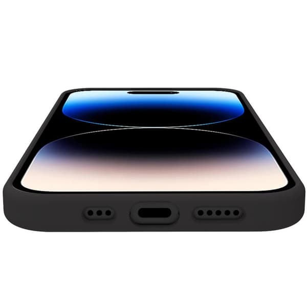 Cromo Soft kumikotelo iPhone 15 Pro Black